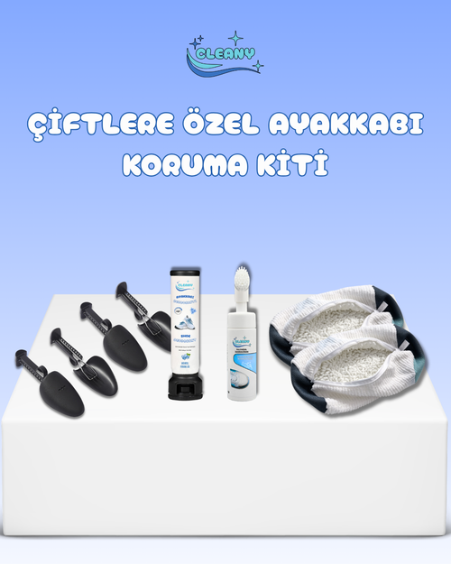 İki Kişilik Her Şey Dahil Ayakkabı Bakım Paketi (Çift Kampanyası)